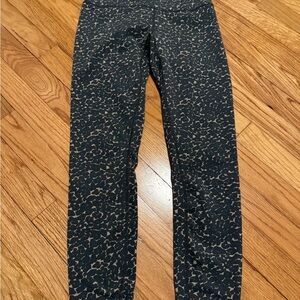 Varley Black and Brown Abstract Leggings